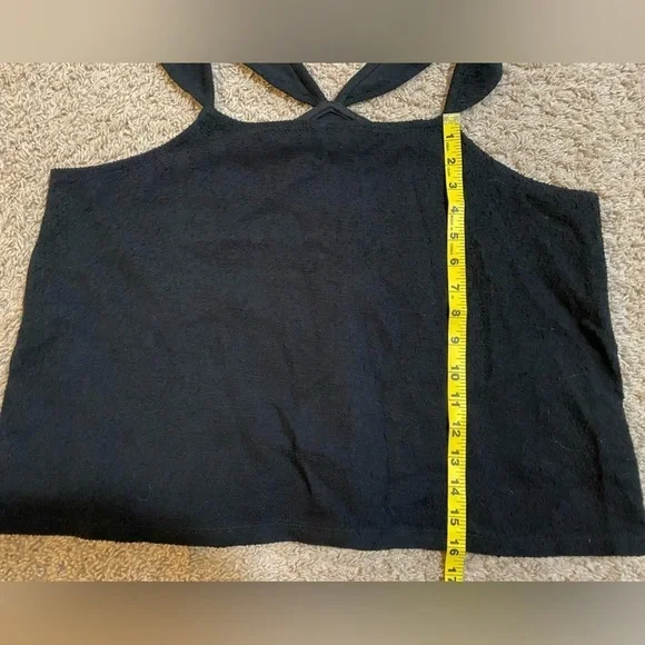 Madewell black 100% cotton tank top size xxl - Picture 5 of 6